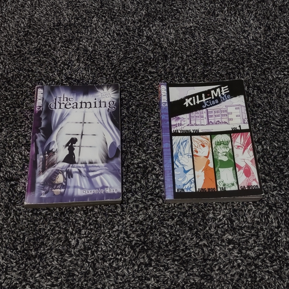 The Dreaming and Kill Me Kiss Me Manga Set